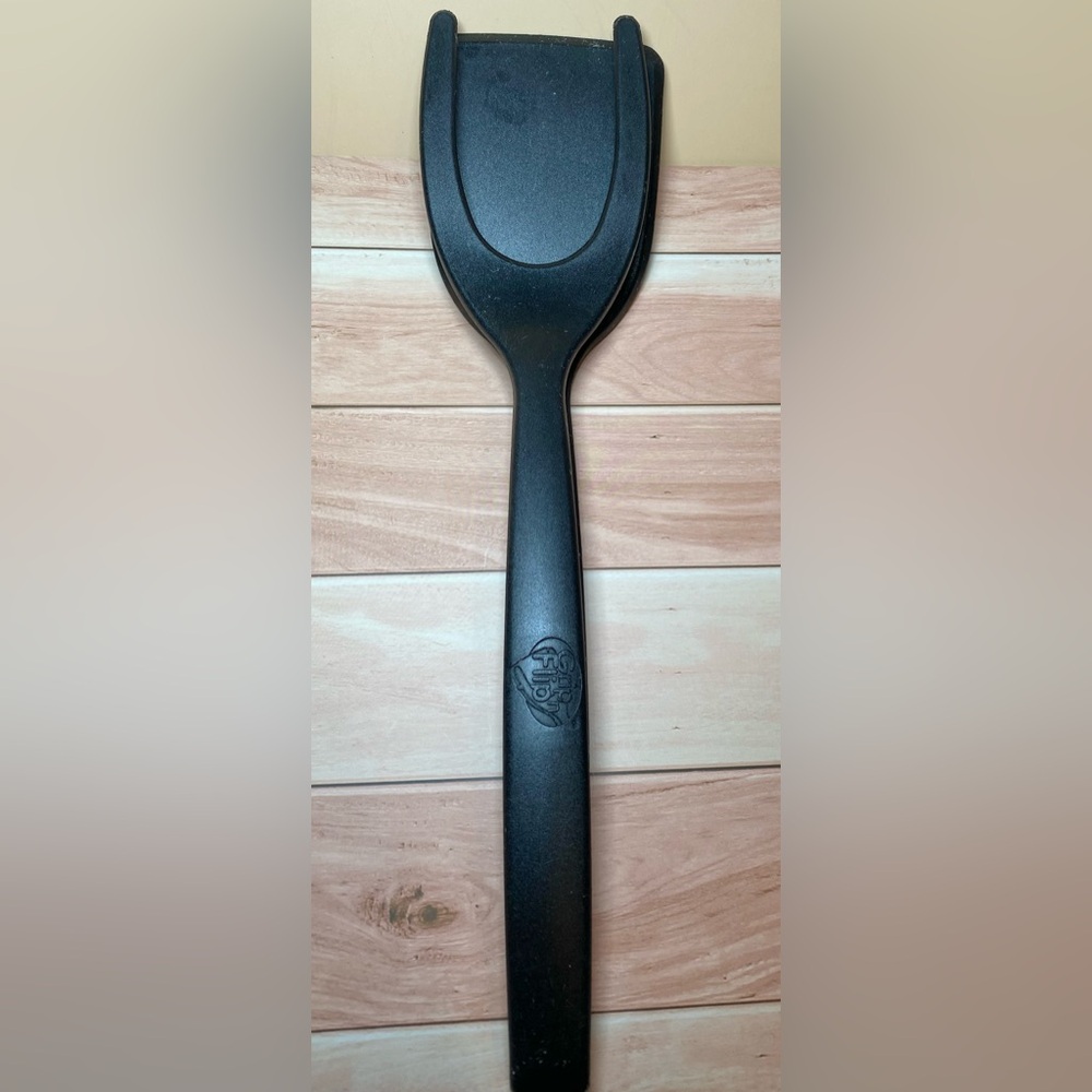 2011 Grip ’n Flip Black‎ Nylon Spatula Tongs - 2-in-1 Non-Stick Kitchen Utensil